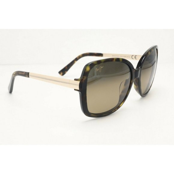 Maui Jim Melika MJ 760-10K Butterfly Tortoise Polarized Sunglasses Brown Lenses main image 2